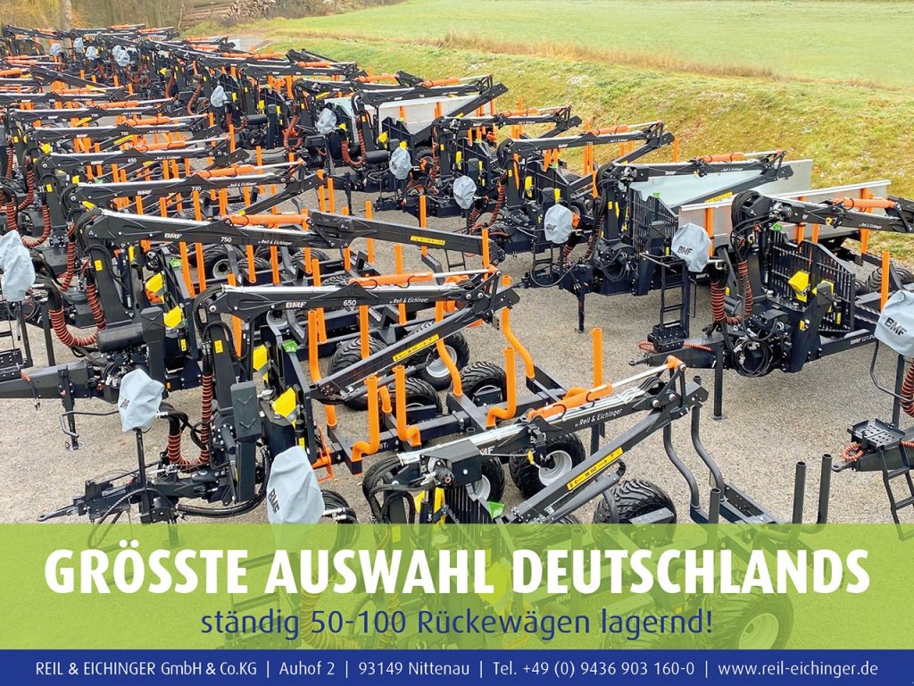 Rückewagen & Rückeanhänger типа Reil & Eichinger BMF 10T2/720 und 10T2/720 PRO, Neumaschine в Nittenau (Фотография 11)