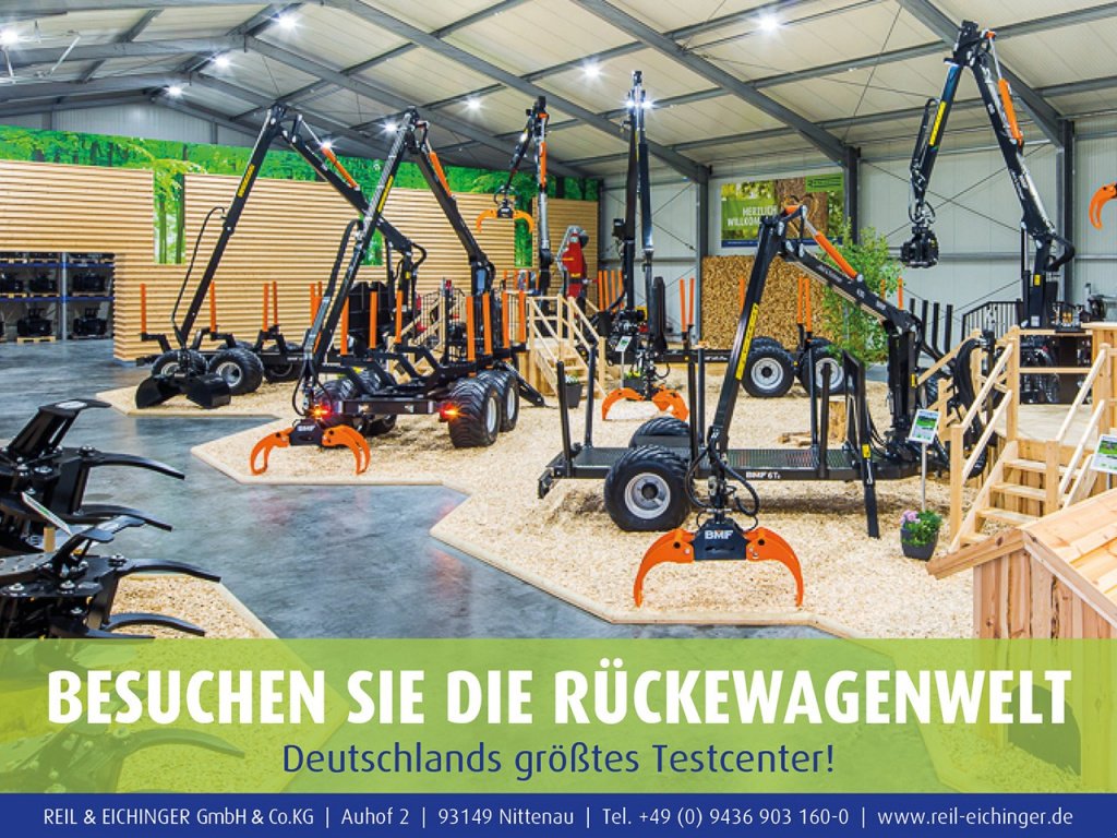 Rückewagen & Rückeanhänger типа Reil & Eichinger Rückewagen Testcenter, Gebrauchtmaschine в Nittenau (Фотография 10)
