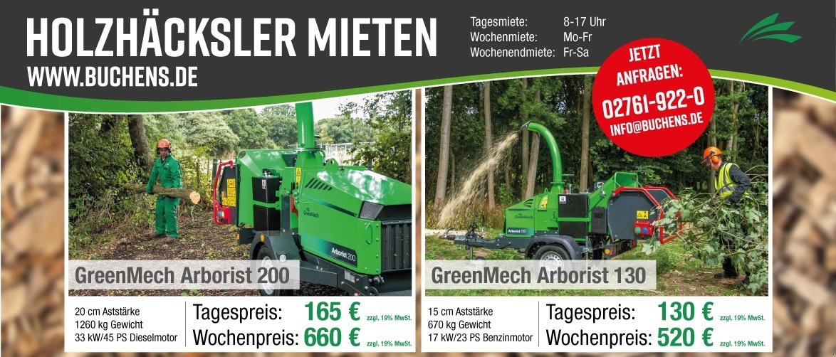 Holzhacker & Holzhäcksler типа GreenMech ECO TMP 150, Neumaschine в Olpe (Фотография 4)