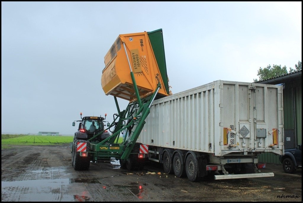 Sonstiges типа GOURDON TBG 330 Effektiv højtipvogn til overlæsning af afgrøder i lastbiler m.m., Gebrauchtmaschine в Løgumkloster (Фотография 6)