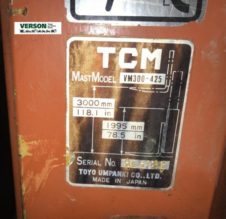 Gabelstapler типа TCM FD18Z16, Neumaschine в Київ (Фотография 3)