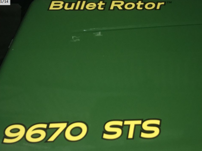 Oldtimer-Mähdrescher типа John Deere 9670 STS Bullet Rotor, Neumaschine в Салгани