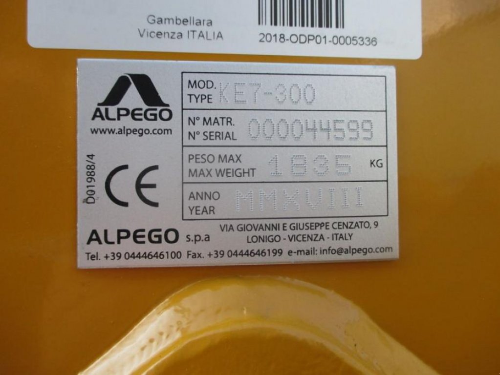 Spatenpflug типа Alpego CraKer KE 7-300, Gebrauchtmaschine в Недригайлів (Фотография 4)