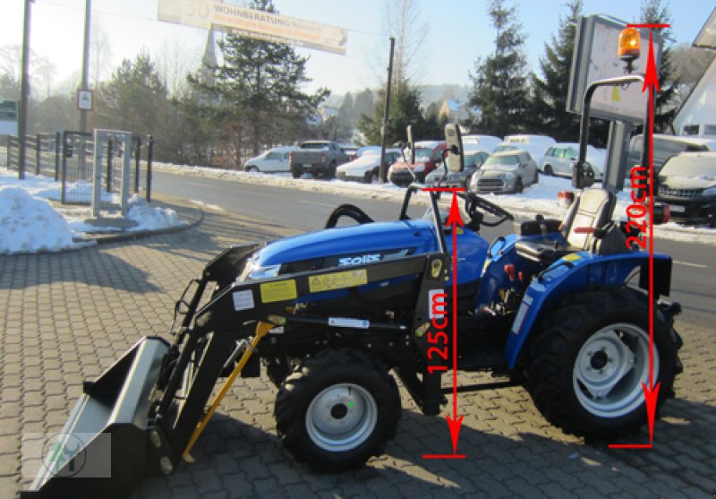 Traktor типа Solis Kleintraktor SOLIS 20 Traktor mit Allrad Frontlader 1,20m neu (Aufpreis KFZ-Brief), Neumaschine в Schwarzenberg (Фотография 2)