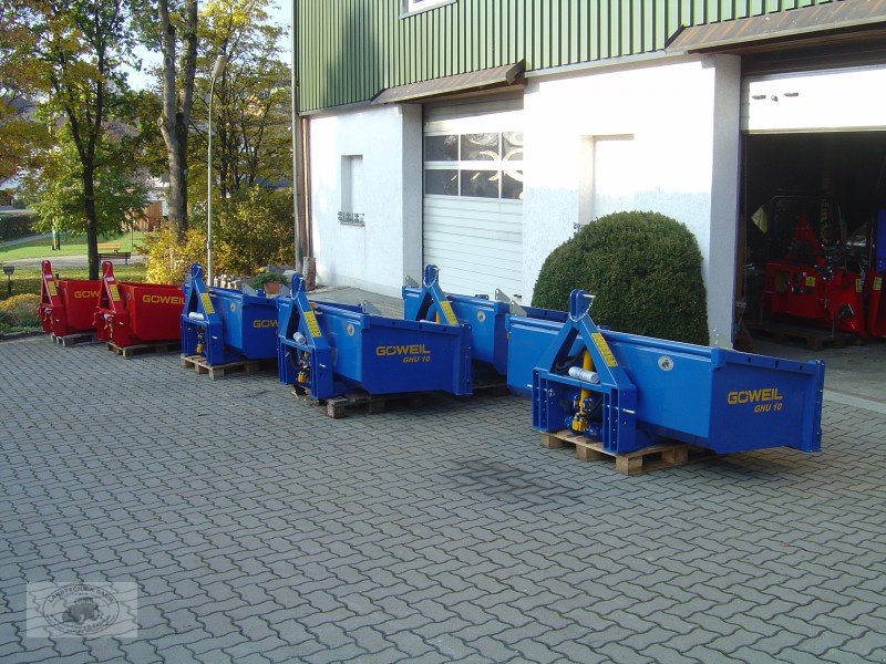 Heckcontainer типа Göweil "GHU10-2000" 2,12m Breit, DW, Blau, Hochkippschaufel *NEU*, Neumaschine в Tschirn (Фотография 5)