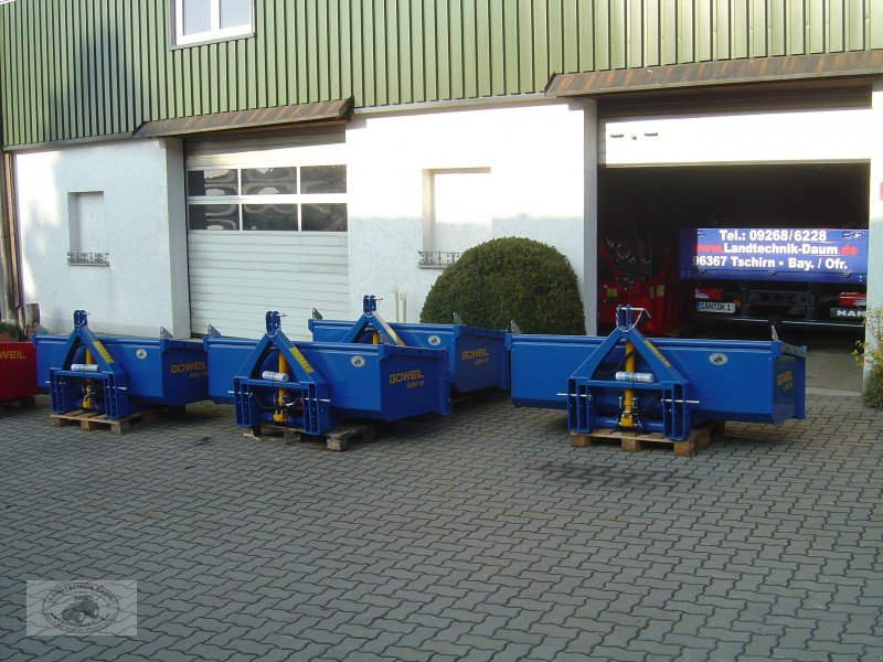 Heckcontainer типа Göweil "GHU10-2000" 2,12m Breit, DW, Blau, Hochkippschaufel *NEU*, Neumaschine в Tschirn (Фотография 6)