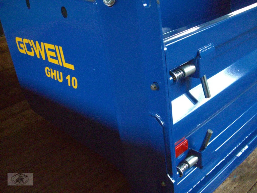 Heckcontainer типа Göweil "GHU10-2000" 2,12m Breit, DW, Blau, Hochkippschaufel *NEU*, Neumaschine в Tschirn (Фотография 3)