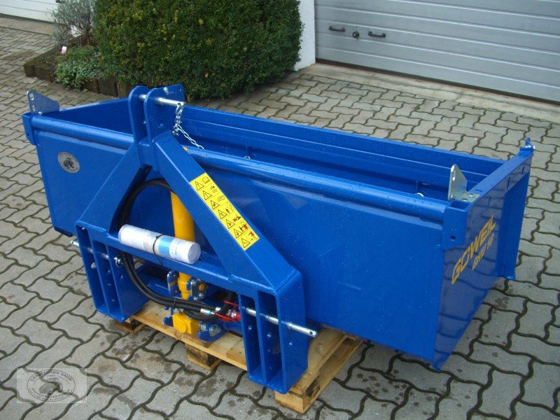 Heckcontainer типа Göweil "GHU10-1850" 1,97m Breit, DW, Blau, Hochkippschaufel *NEU*, Neumaschine в Tschirn (Фотография 1)