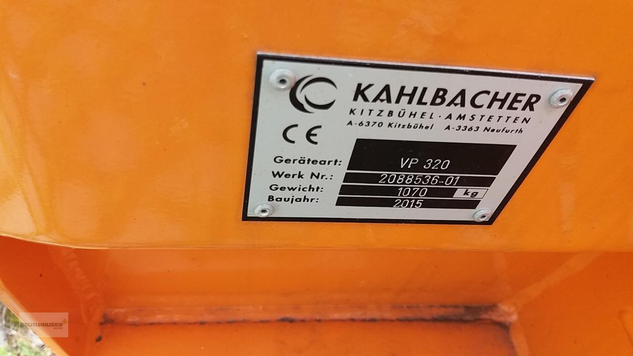 Sonstige Gartentechnik & Kommunaltechnik типа Sonstige Kahlbacher VP 320, Gebrauchtmaschine в Hagelstadt (Фотография 5)